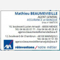 Mathieu BEAUMEVIEILLE Agent général AXA