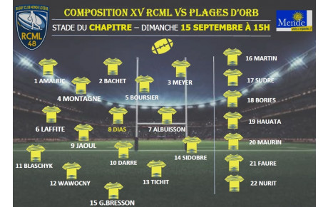 Compo équipe senior